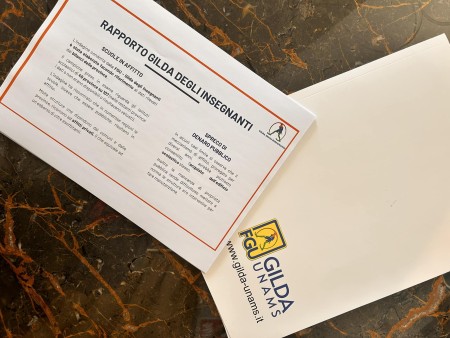 SCUOLE IN AFFITTO, ESCLUSIVA GILDA: SOLO LA PUNTA DELL’ICEBERG Il 9 aprile è stata presentata alla stampa, dal Coordinatore nazionale Rino Di Meglio. L’indagine condotta dalla Federazione Gilda-Unams, relativa al tema delle scuole in affitto.