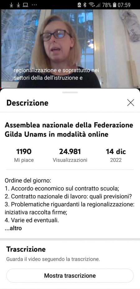 Contratto e Autonomia Differenziata, grande partecipazione all’assemblea online. Ospite Mauro Volpi, docente di  Diritto Costituzionale all’Università di Perugia