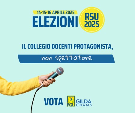 Il Collegio Docenti protagonista, non spettatore. Vota GILDA UNAMS