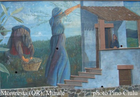 Foto. Murale. Montresta