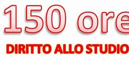 150 ore. Permessi per il diritto allo studio. Ore residue assegnate per la frequenza dei corsi di specializzazione per il sostegno