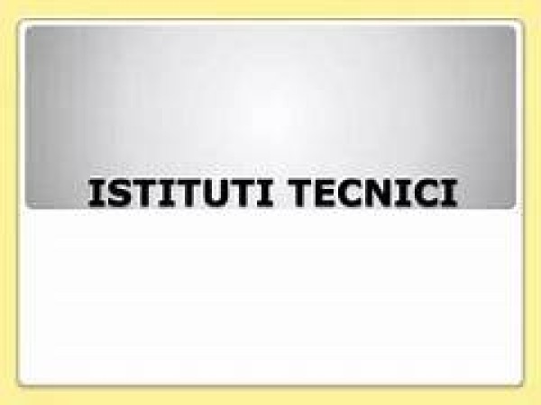 Sui tecnici. Ci sarà una circolare per evitare che ci siano perdenti posto per il prossimo anno