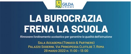 La burocrazia frena la scuola. Martedì 29 marzo tavola rotonda con il ministro dell’Istruzione, Patrizio Bianchi, e il professor Carlo Cottarelli, direttore dell’OCPI